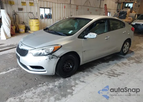 2014 Kia Forte Lx from USA, damaged, VIN KNAFK4A61E5139611